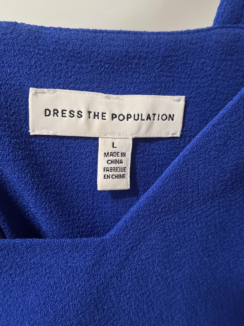 Dress the Population Cobalt Blue Midi Sheath Dress - Picture 3 of 4